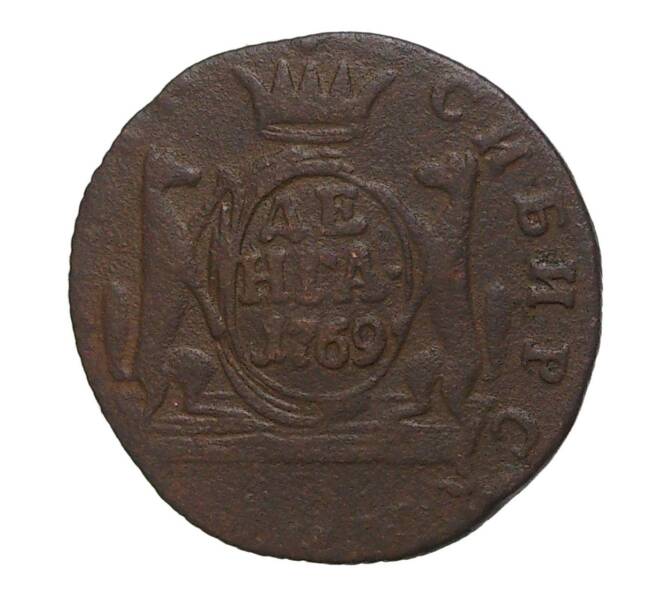 Денга 1769 года КМ — Сибирская монета (Артикул M1-3972)