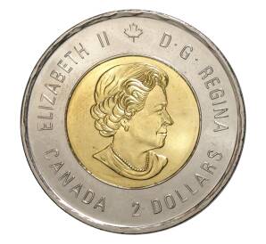 2 доллара 2016 года 75 лет Битве за Атлантику — Фото №2