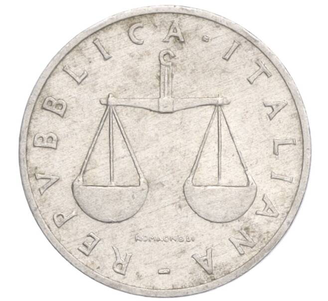 Монета 1 лира 1951 года Италия (Артикул: K11-107351) — Фото №2