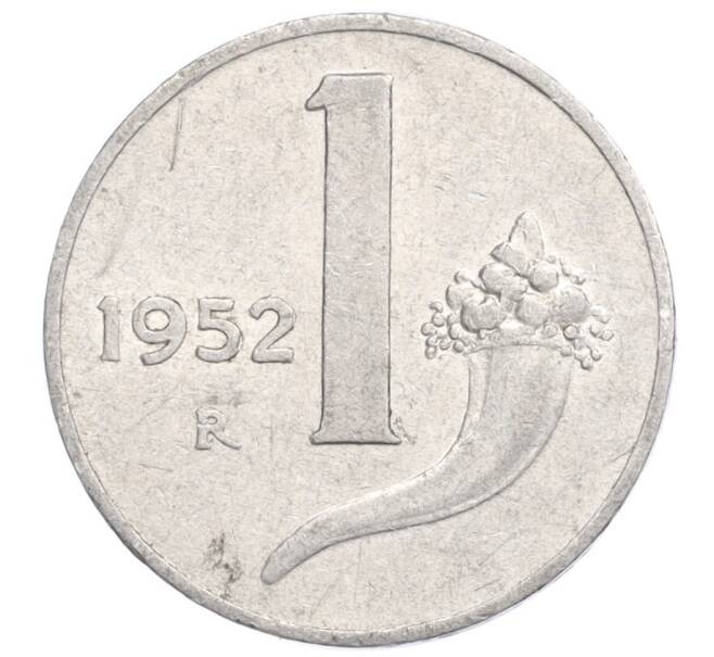 Монета 1 лира 1952 года Италия (Артикул K11-107357)