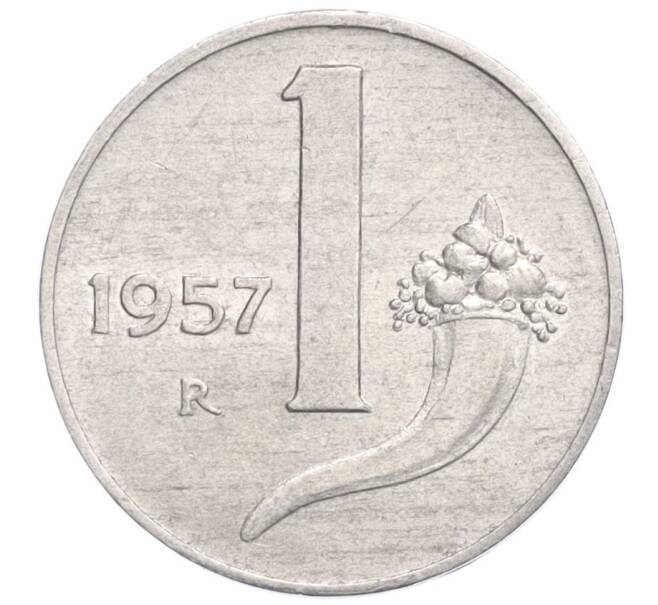 Монета 1 лира 1957 года Италия (Артикул K11-107369)