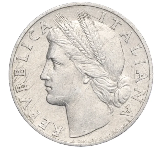 Монета 1 лира 1949 года Италия (Артикул K11-107380)