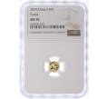 Монета 10 юаней 2024 года Китай «Панда» в слабе NGC (MS70) (Артикул M2-70327)