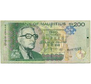 200 рупий 2010 года Маврикий