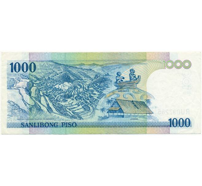 Банкнота 1000 песо 2011 года Филиппины (Артикул K11-107449)