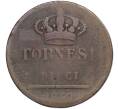 Монета 10 торнези 1840 года Королевство Обеих Сицилий (Артикул K11-107620)