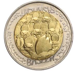 5 франков 2000 года Швейцария «Карнавал в Базеле»