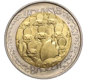 5 франков 2000 года Швейцария «Карнавал в Базеле»