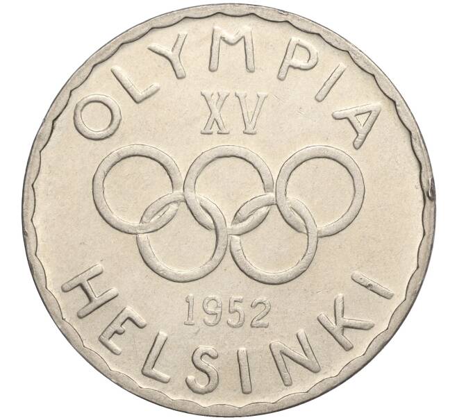 Монета 500 марок 1952 года Финляндия «XV летние Олимпийские игры 1952 в Хельсинках» (Артикул K11-107646)