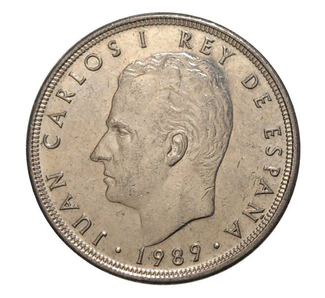 Монета 5 песет 1989 года (Артикул: M2-5033) — Фото №1