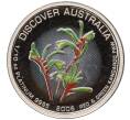 Монета 15 долларов 2006 года Австралия «Откройте Австралию — Анигозантос Мэнглза» (Артикул K11-107787)