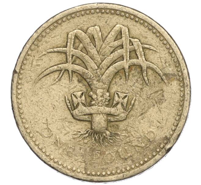 Монета 1 фунт 1985 года Великобритания (Артикул: K11-108033) — Фото №1