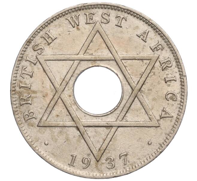 Монета 1/2 пенни 1937 года KN Британская Западная Африка (Артикул K11-108064)