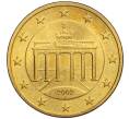 Монета 50 евроцентов 2002 года A Германия (Артикул K11-108070)