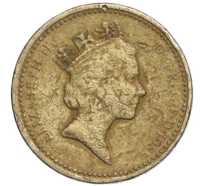 Монета 1 фунт 1985 года Великобритания (Артикул K11-108096)