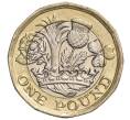 Монета 1 фунт 2016 года Великобритания (Артикул K11-108119)