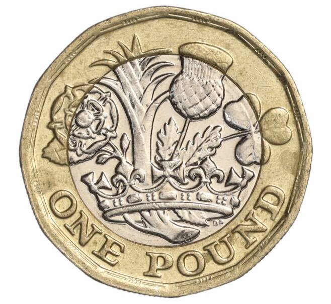 Монета 1 фунт 2016 года Великобритания (Артикул K11-108121)