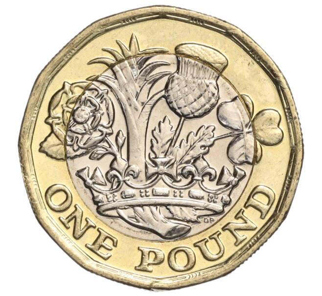 Монета 1 фунт 2016 года Великобритания (Артикул K11-108123)