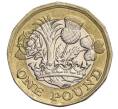 Монета 1 фунт 2016 года Великобритания (Артикул K11-108124)