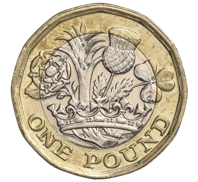 Монета 1 фунт 2016 года Великобритания (Артикул K11-108125)