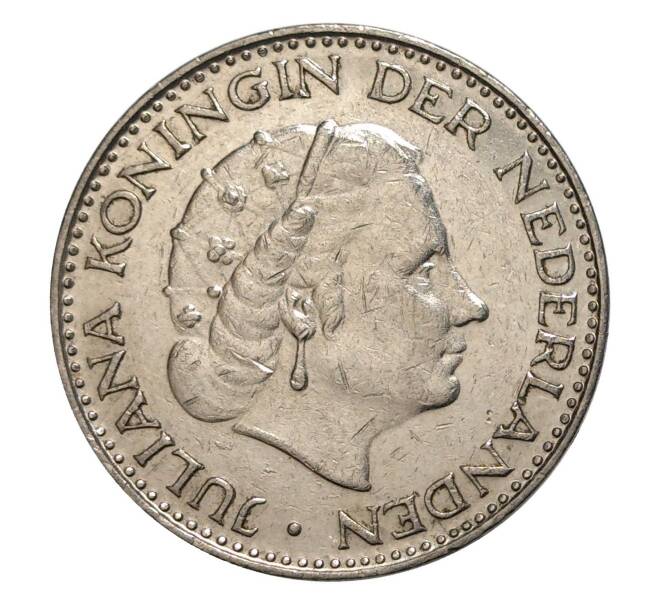 Монета 1 гульден 1967 года (Артикул: M2-5080) — Фото №2