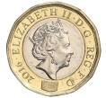 Монета 1 фунт 2016 года Великобритания (Артикул K11-108129)