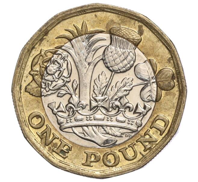 Монета 1 фунт 2016 года Великобритания (Артикул K11-108131)
