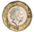 Монета 1 фунт 2016 года Великобритания (Артикул K11-108131)