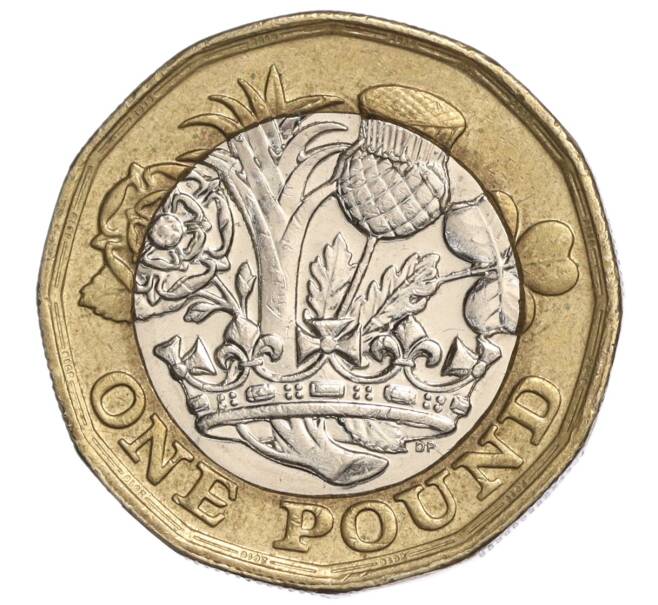 Монета 1 фунт 2016 года Великобритания (Артикул K11-108132)