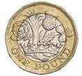 Монета 1 фунт 2016 года Великобритания (Артикул K11-108133)