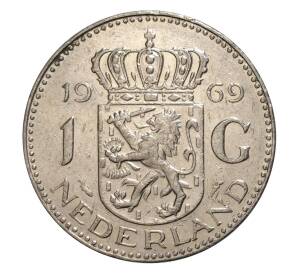 1 гульден 1969 года (Рыба) — Фото №1