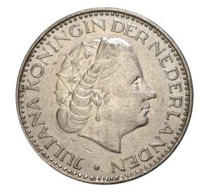 1 гульден 1969 года (Рыба) — Фото №2