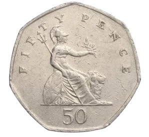 50 пенсов 1997 года Великобритания
