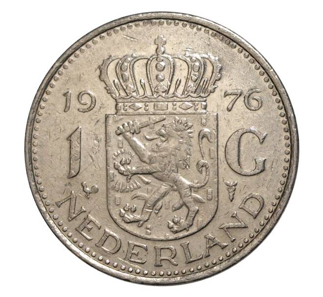 Монета 1 гульден 1976 года (Артикул: M2-5089) — Фото №1