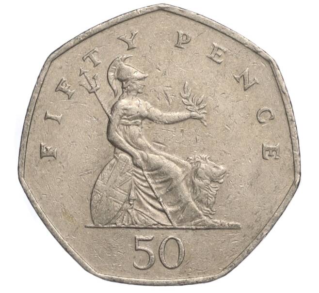 Монета 50 пенсов 1997 года Великобритания (Артикул K11-108214)