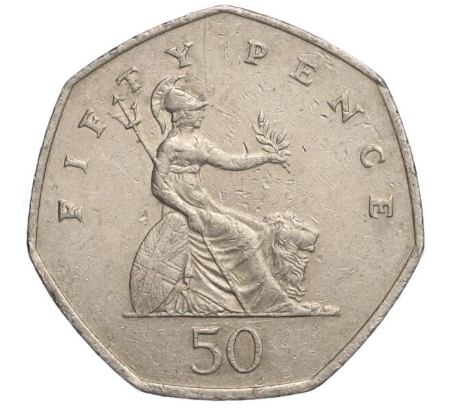 Монета 50 пенсов 1997 года Великобритания (Артикул K11-108220)