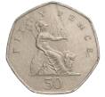 Монета 50 пенсов 1997 года Великобритания (Артикул K11-108221)