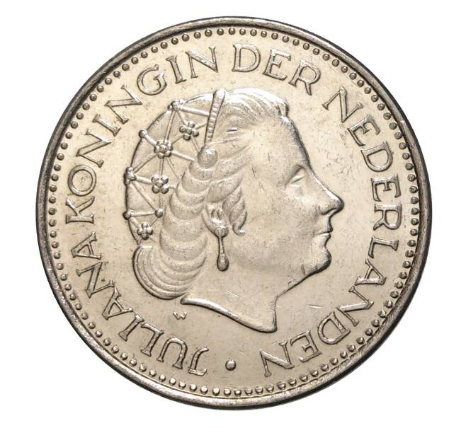 Монета 1 гульден 1980 года (Артикул: M2-5093) — Фото №2