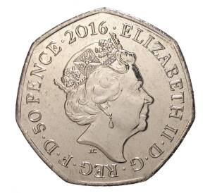 50 пенсов 2016 года XXXI летние Олимпийские Игры в Рио — Фото №2