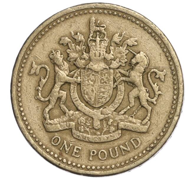 Монета 1 фунт 1983 года Великобритания (Артикул: K11-108438) — Фото №1