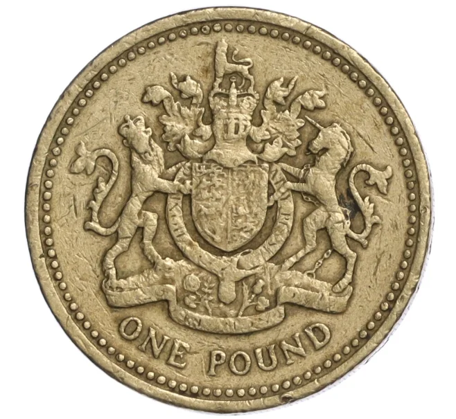 Монета 1 фунт 1983 года Великобритания (Артикул K11-108466)