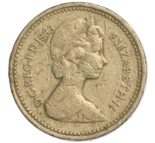 Монета 1 фунт 1983 года Великобритания (Артикул K11-108470)