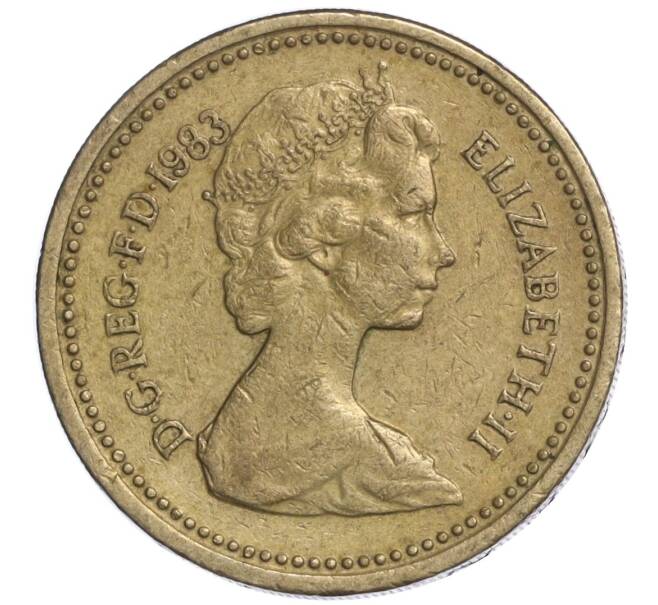 Монета 1 фунт 1983 года Великобритания (Артикул K11-108474)
