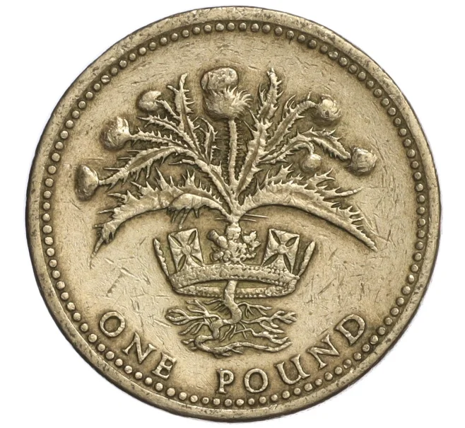 Монета 1 фунт 1984 года Великобритания (Артикул K11-108483)