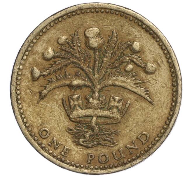 Монета 1 фунт 1984 года Великобритания (Артикул: K11-108492) — Фото №1