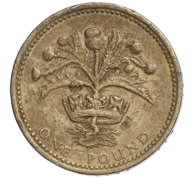 Монета 1 фунт 1984 года Великобритания (Артикул: K11-108494) — Фото №1