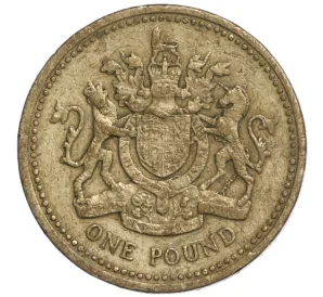 1 фунт 1983 года Великобритания