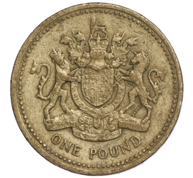 Монета 1 фунт 1983 года Великобритания (Артикул K11-108505)