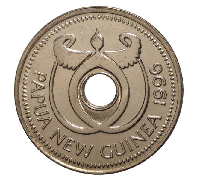 Монета 1 кина 1996 года (Артикул: M2-5134) — Фото №2