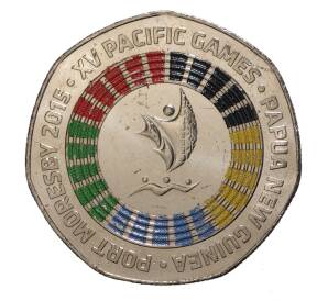 50 тойя 2015 года XV Тихоокеанские игры — Порт Морсби (цветная) — Фото №1